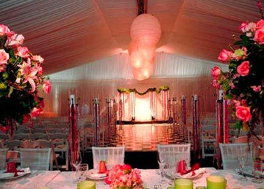 Luxury 25x60m Tent Ngoài trời Tents Đối với đám cưới / Sự kiện Với trang trí