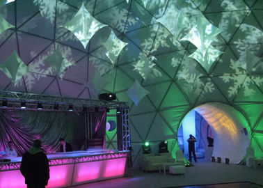Trượt tuyết lớn Trại Shelter Tròn Big Geodesic Dome Tent Đối với Sự kiện Wedding Party