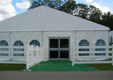 Chống thấm nước Trắng Bìa Nhôm Luxury Wedding Event Tents Với Trắng Roof