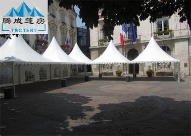 Hợp kim nhôm trắng PVC Marquee Đảng Tent 8x8M, Ngoài trời Tent Tent Châu Âu Phong cách