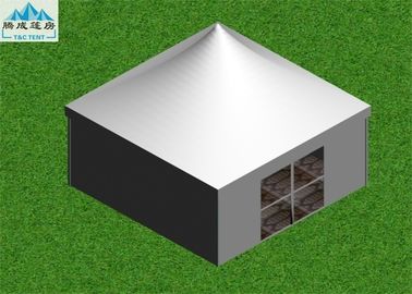 Lều Gazebo 5x5m với Khung nhôm Màu trắng PVC Roof Cover Đối với Liên hoan Rượu vang