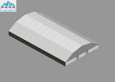 35x60m cong trắng PVC tường chống thấm tán lều, sự kiện lớn lều ngoài trời cho các bên