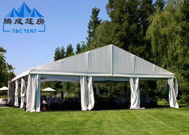 PVC Rooftop Waterproof Canopy Tent With Sandwich Panel Wall / Electric Shutter Door