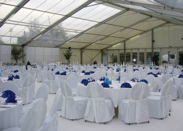 Luxury Big Outdoor Wedding Event Tents For 300 People Tear Resistant